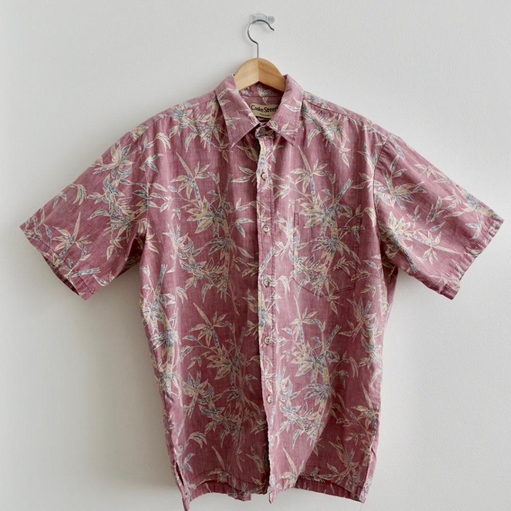 Cooke Street Honolulu Hawaiian Print Shirt Size XL